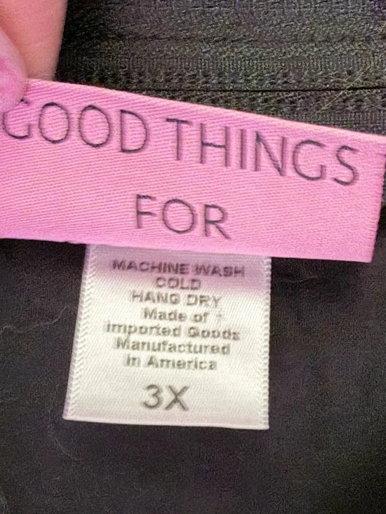 3X Maneater Top In Black Vixen By Micheline Pitt Vintage Pin Up Built In Bra - Picture 3 of 3